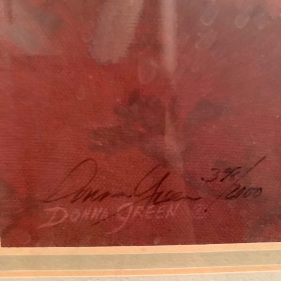 Donna Green signed and numbered - Picture 4 of 5